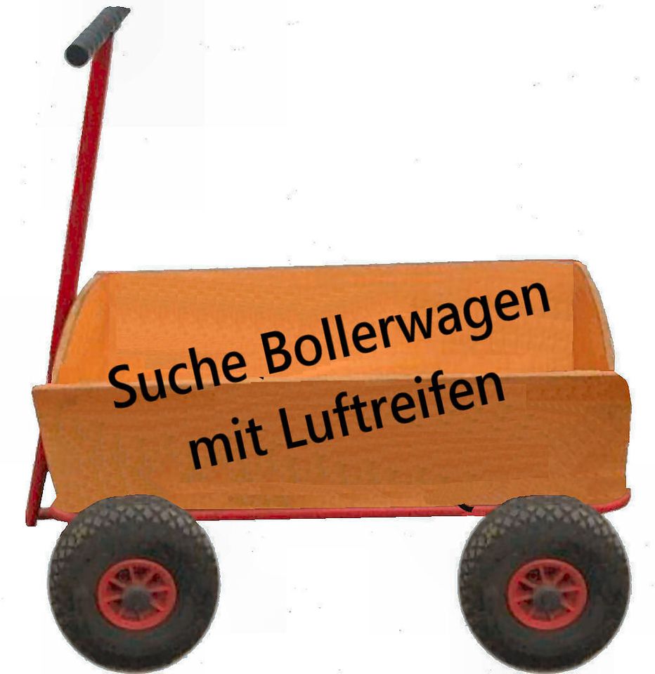 Suche Bollerwagen mit Luftreifen, Tausch mit meinen Angeboten? in Hünxe