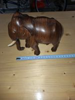 Holzelefant geschnitzt 16cm Baden-Württemberg - Mutlangen Vorschau