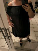 Kleid schwarz Schulterfrei Größe 52 54 bpc Bayern - Friedberg Vorschau
