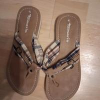 Tamaris Zehentrenner Gr. 41 Sandalen Schuhe Hessen - Schaafheim Vorschau