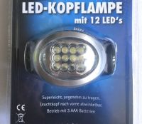 Taschenlampe Lampe Angellampe Kopflampe 12 LED Hecht Zander Aal Sachsen-Anhalt - Magdeburg Vorschau
