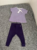 ❤️ PETIT BATEAU Set T-Shirt Leggings lila 67 62/68 ❤️ Nordrhein-Westfalen - Hagen Vorschau