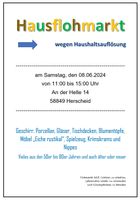 Hausflohmarkt Haushaltsauflösung Geschirr Vintage Nordrhein-Westfalen - Herscheid Vorschau
