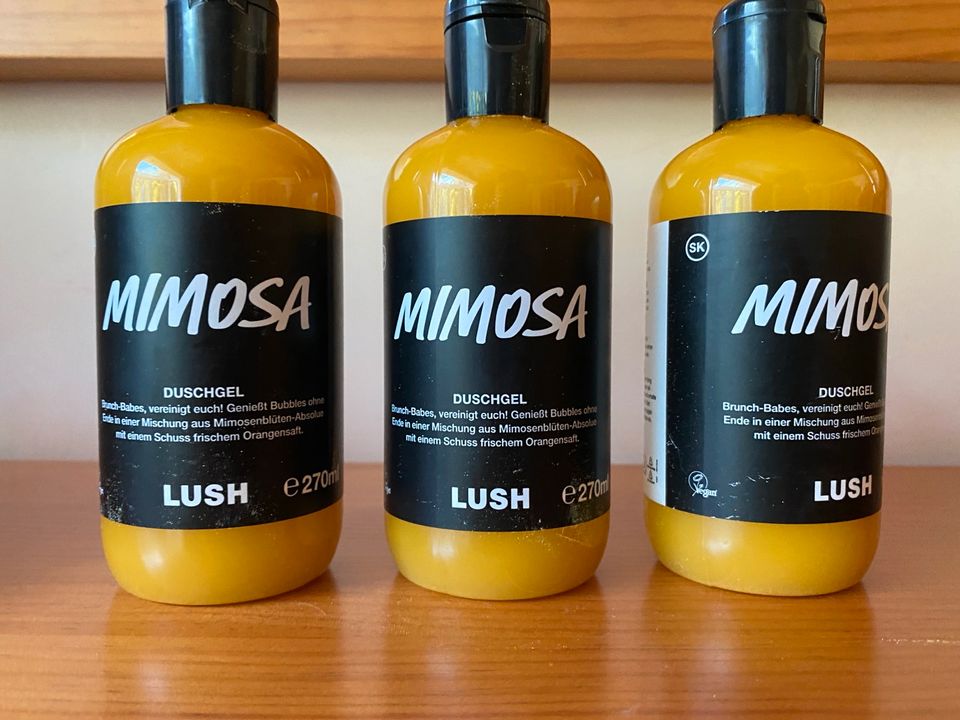 LUSH Mimosa Duschgel neu 2x 270ml in Jesuborn
