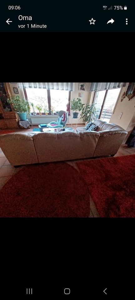 Ledercouch Sofa in Kierspe