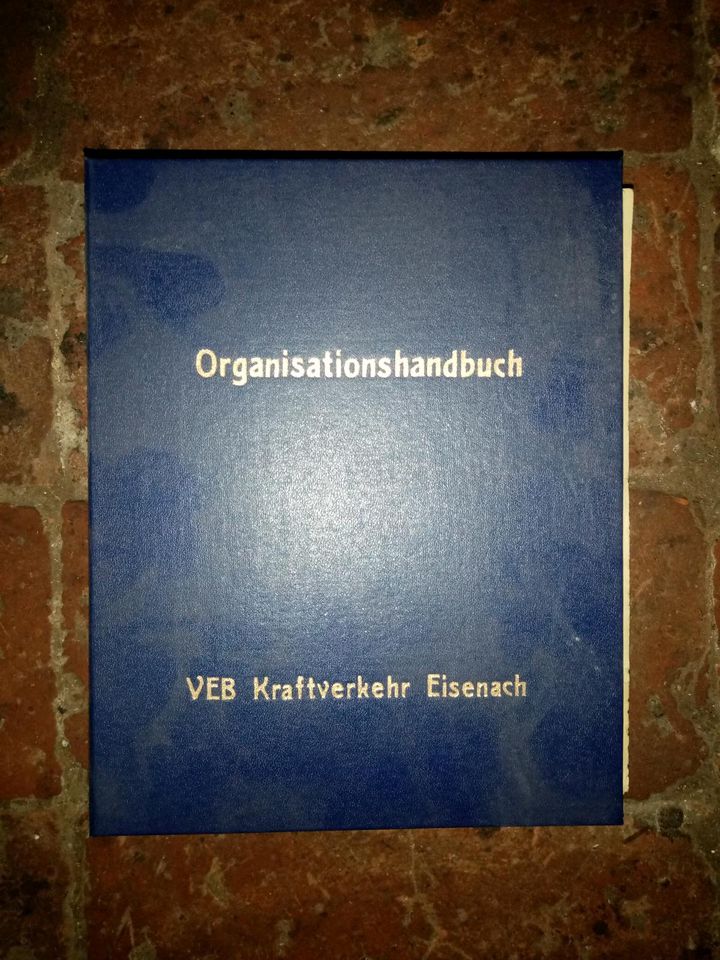 Buch vom VEB Kraftverkehr Eisenach, DDR in Eisenach