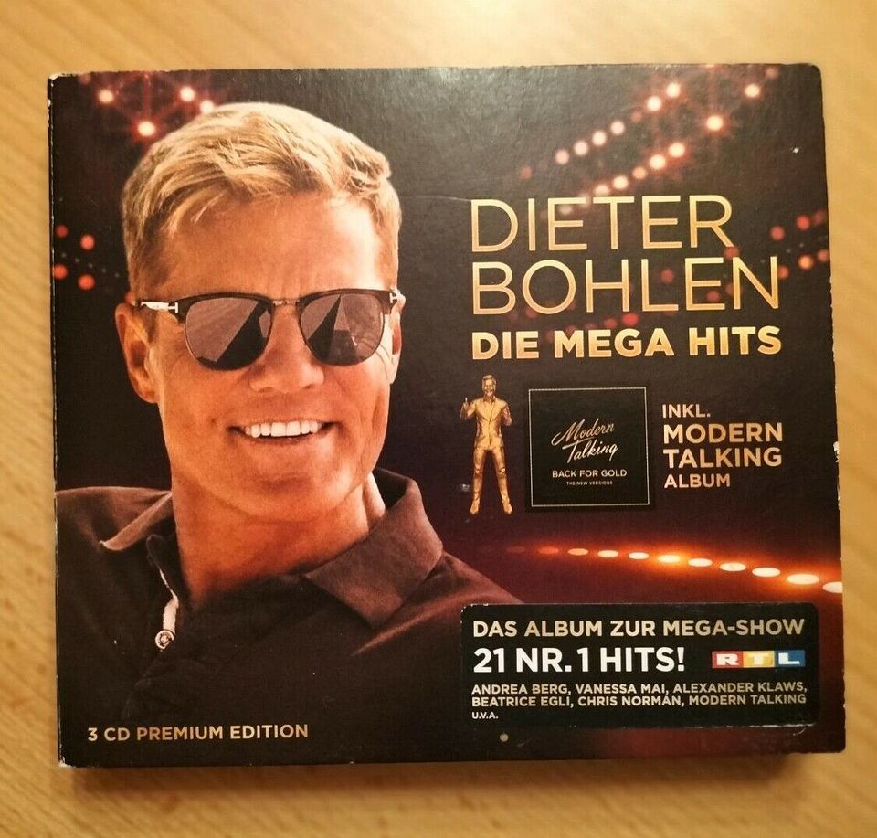 Dieter Bohlen Die Mega Hits 3CD, Modern Talking, Thomas Anders in Leinefelde