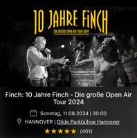 Finch Konzertkarte Hannover 11.08.24 Hannover - Mitte Vorschau
