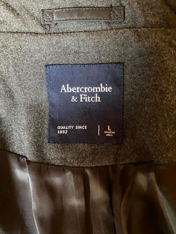 Abercrombie & Fitch Sakko dunkelgrau L in Lahnstein