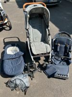 Gesslein F4 Kinderwagen mit Babyschale und Buggyeinhang Hessen - Bad Homburg Vorschau