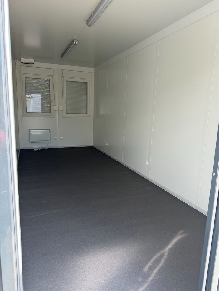20' Bürocontainer MB20H RIH 2,5m MIETE / 20ft Raumcontainer in Rodeberg