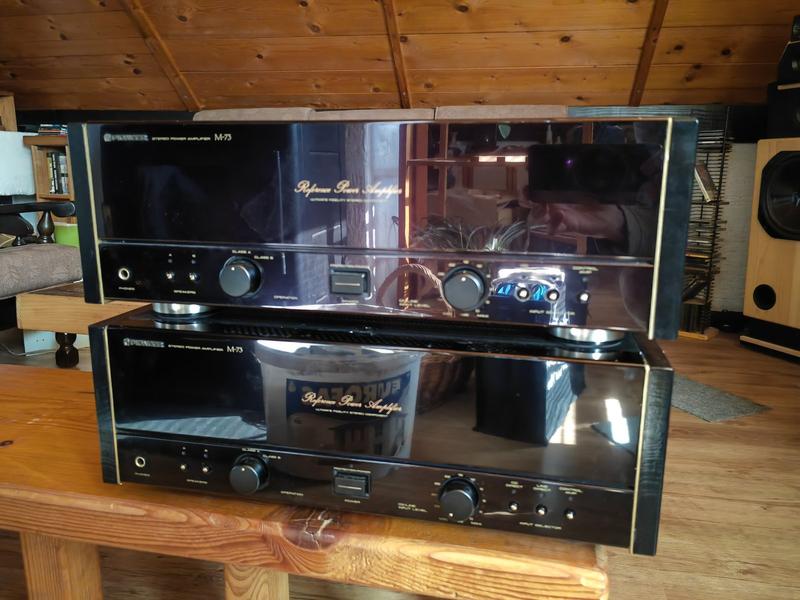 Used Pioneer M-73 Stereo power amplifiers for Sale Used Pioneer M-73 Stereo power amplifiers for Sale