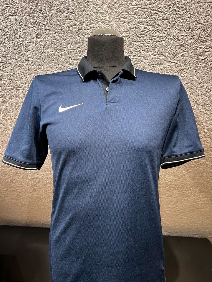 Nike Poloshirt Dri-Fit Nike-Team Authentic dunkelblau Größe S in Lichtentanne