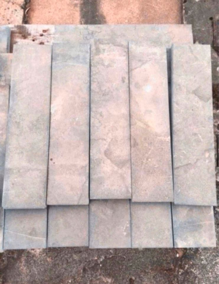 Platten / Natursteinplatten / Basalt Platten / Parkettstreifen in Blieskastel