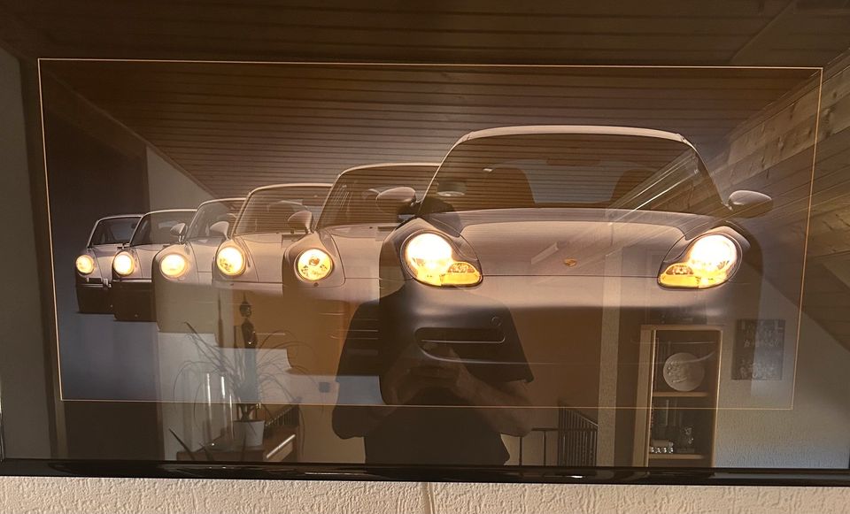 Porsche 911 Bild beleuchtet (Scheinwerfer) in Worms