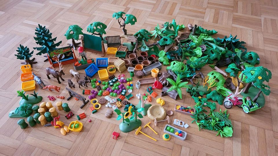 Playmobil Konvolut Tiere Wald Pflanzen Gesamtpaket in München