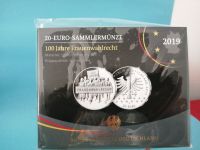 20 € Euro Sammlermünze PP  "100 Jahre Frauenwahlrecht", 2019 Thüringen - Erfurt Vorschau