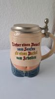 Origineller Bierkrug mit Zinndeckel Sachsen - Chemnitz Vorschau