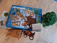 Playmobil 6814 Holzfäller mit Traktor Wiesbaden - Nordenstadt Vorschau