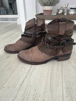 ❤️schöne Tamaris Stiefel braun Schnallen Gr.40 Nordrhein-Westfalen - Detmold Vorschau