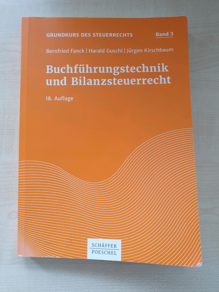 Buch Bilanzführungstechnik und Bilanzsteuerrecht in Sindelfingen