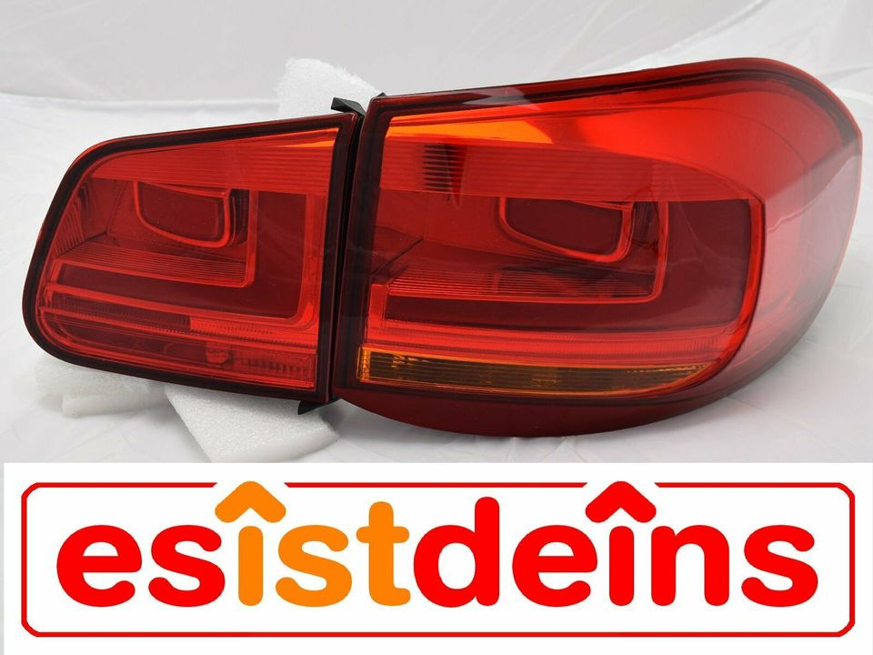 VW Tiguan Rückleuchten (lightbar) Bj. (07-11) , rot-gelb in Quickborn