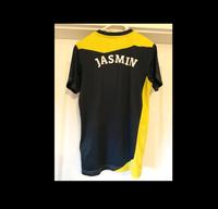 Tshirt sommershirt sport shirt Top S M 36 38 blau gelb Jasmin Sachsen - Mülsen Vorschau