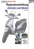 Reparaturanleitung Kymco People 50S , 4T Antrieb und Motor Hessen - Limburg Vorschau