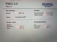 Kostal Piko 3.0 Bayern - Neuhaus am Inn Vorschau