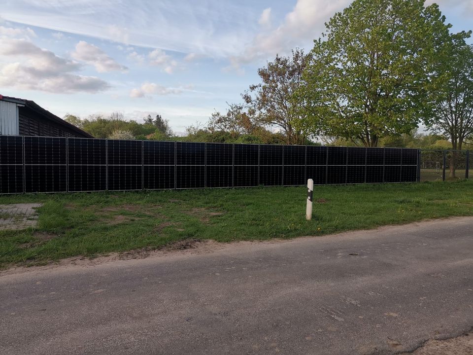 685W HJT/HIT NType Bifacial PV-Zaun Photovoltaik Modul Solar-Zaun in Stemwede