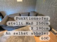 Funktionssofa stellt Maß  ck. 150cm X 190cm Niedersachsen - Adendorf Vorschau