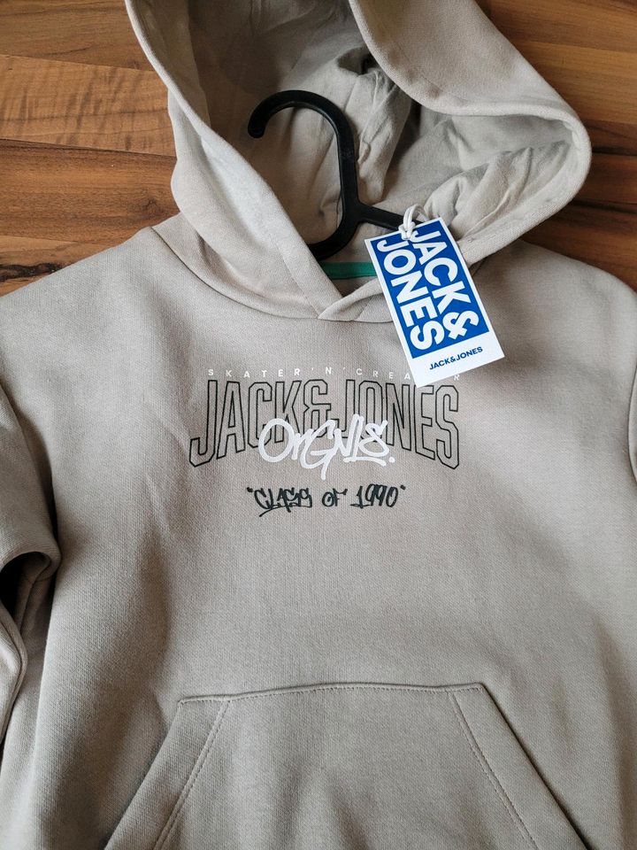 Neu Jack & Jones Hoodie 116 Pullover Kapuzenpullover in Markranstädt