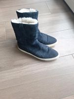 Lammfell Stiefel blau Stiefelette Bayern - Mainaschaff Vorschau