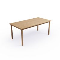 Rechteckiger Gartentisch, TEAK-Holz, 180x90x75,5 cm #102130 Niedersachsen - Harsum Vorschau