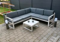 HARTMAN Loungeset, weiß/grau, Aluminium, mit Klappfunktion Hamburg - Wandsbek Vorschau