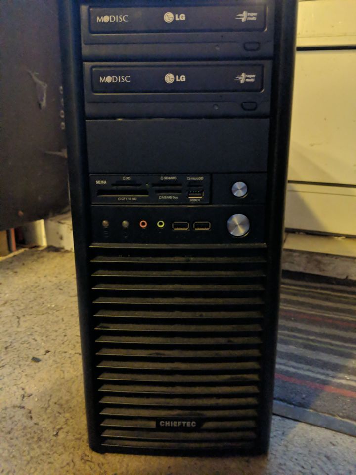 PC Gehäuse, ATX, Schwarz, USB3, Chieftec in Goldenstedt