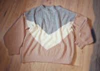 Strickpullover  Color Bloking Gr. M 38 Topshop Langarmshirt rosé Hessen - Glauburg Vorschau