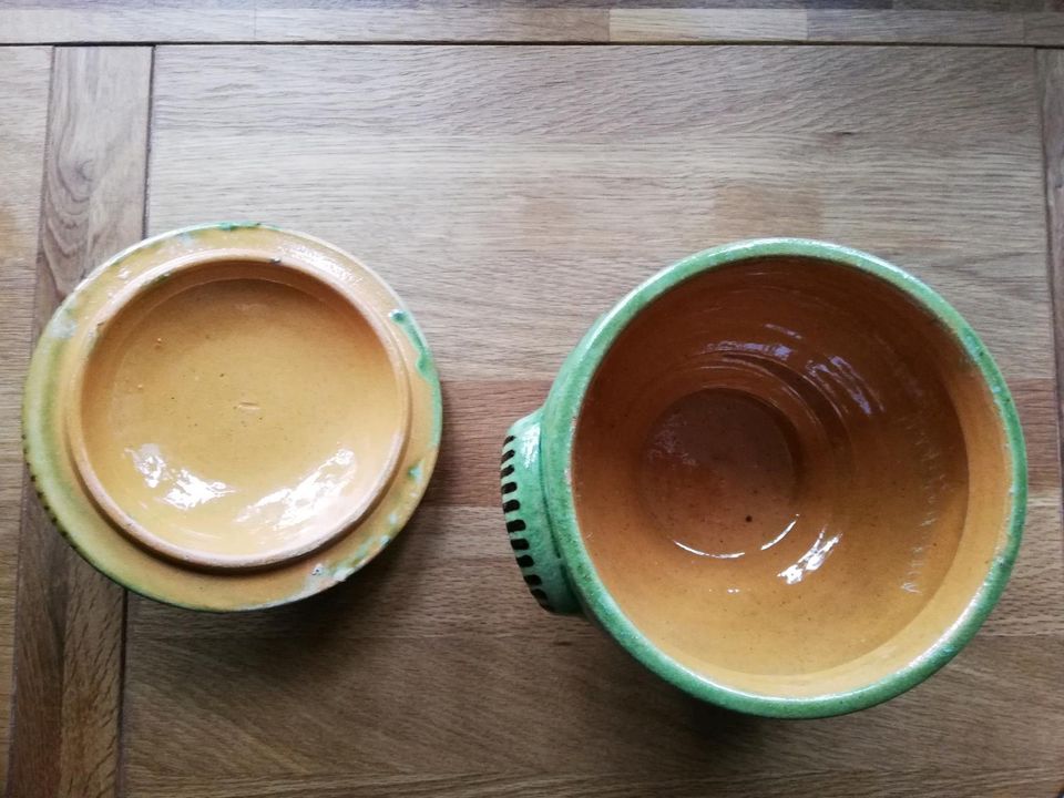 Vitage Keramik Schüssel in Zempin