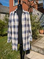 Opus Karo Hemd Bluse blau braun beige kariert 38 Nordrhein-Westfalen - Borchen Vorschau