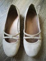 Tamaris Riemchenballerina, Ballerina, rose/beige, Schuhe, Damen, Sachsen - Waldkirchen Vorschau