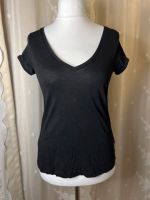 H&M schwarzes T-Shirt Gr. S / 36 Sachsen-Anhalt - Bernburg (Saale) Vorschau