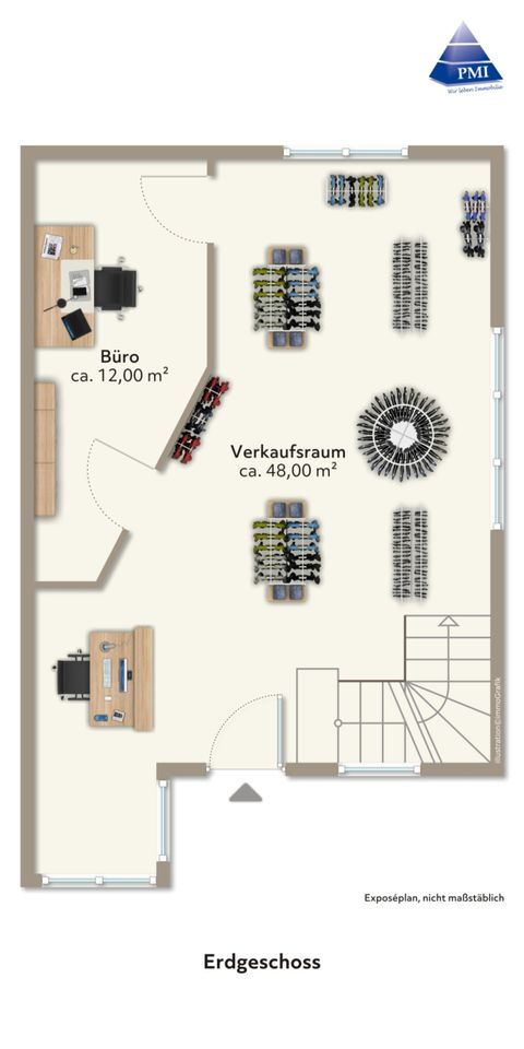 ++NEU: ca. 120m² großes Ladenlokal im Herzen von Karlstadt zu vermieten++ in Karlstadt