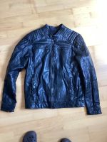 Jack & Jones  Biker Lederjacke Echt Leder Nr7 VK neuwertig Gr L Baden-Württemberg - Bad Saulgau Vorschau