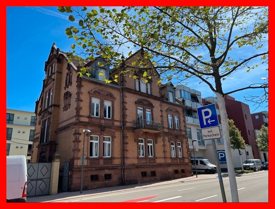 Denkmalgeschütztes und repräsentatives Mehrfamilienhaus mit Gewerbeeinheit in Landau in der Pfalz