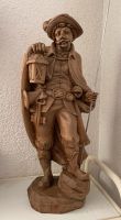 Holzfigur Figur Holz Schnitzerei Mann Laterne Antik Nachtwächter Rheinland-Pfalz - Neumagen-Dhron Vorschau