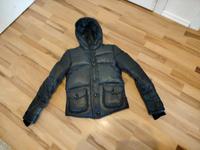 H&M Winterjacke schwarz glanz XS Bayern - Selb Vorschau