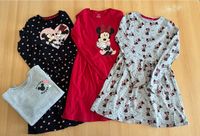 3 Kleider Minnie Mouse + Pullover Mickey Mouse Bayern - Lautertal Vorschau