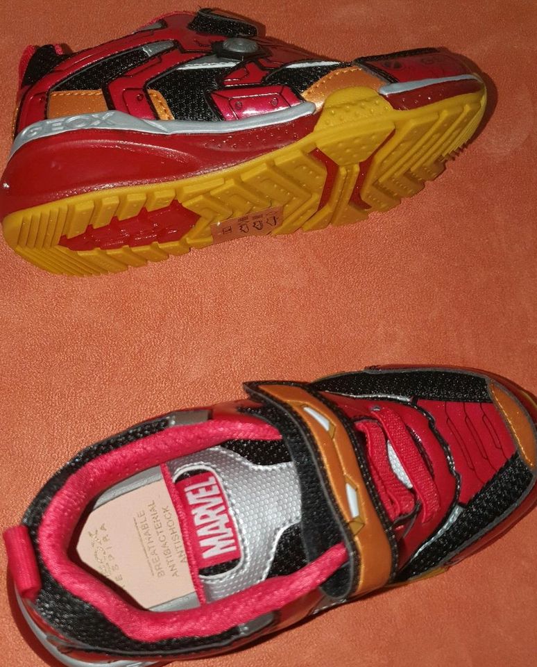 Geox Sneakers Iron Man, *Neu MARVEL Black/Red in Illingen