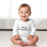 Wunschtext Baby Body Name Text Babybody Weiß Baumwolle Nordrhein-Westfalen - Hamm Vorschau
