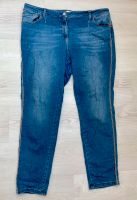 Slim-Fit Jeans mit Strassstreifen auf Seitennaht Stuttgart - Zuffenhausen Vorschau